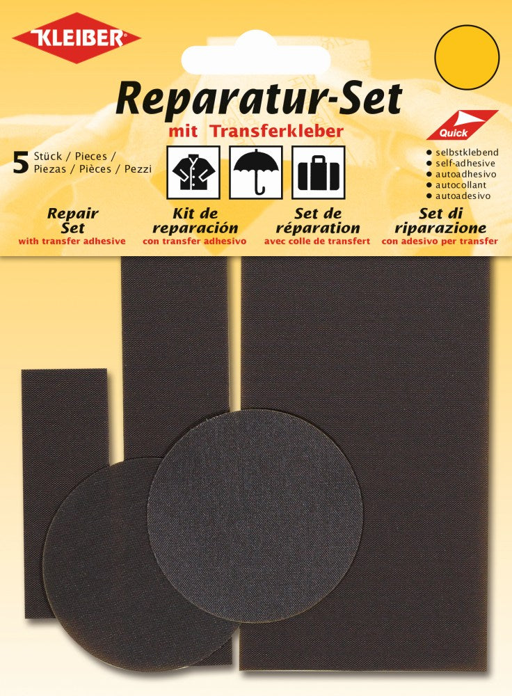 Reparatur-Set selbstklebend 03 braun 5 Stück