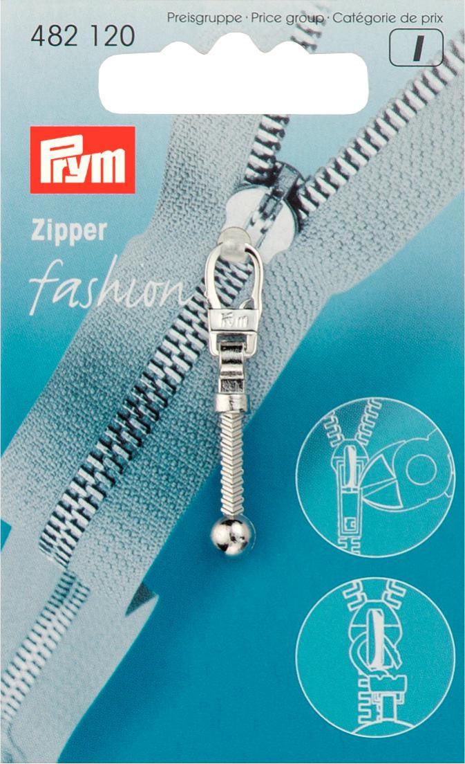 Fashion-Zipper Keulen silber