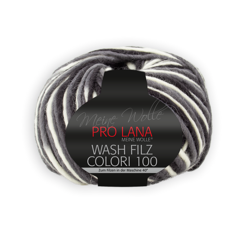 Pro Lana Wash-filz colori 100