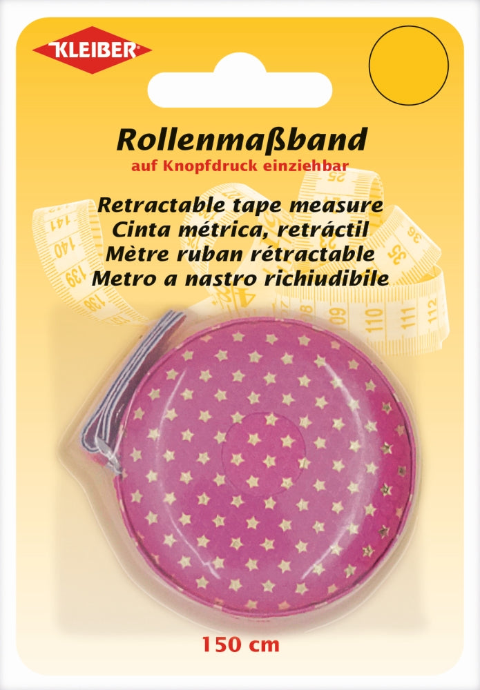 Rollmaßband pink ca. 150 cm