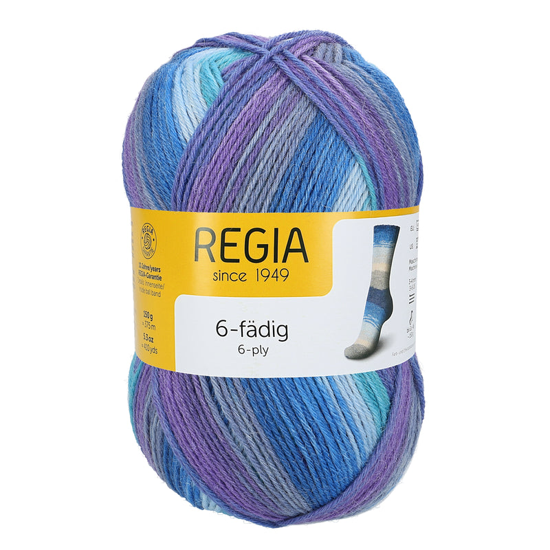 Regia 6fädig Color 150g
