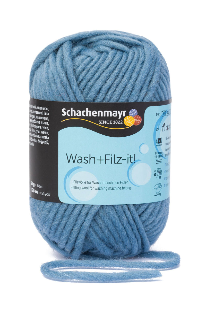 Schachenmayr Wash+Filz-it! Filzwolle Uni