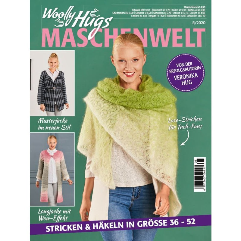 Pro Lana Strickheft 8/2020 Woolly Hugs Maschenwelt