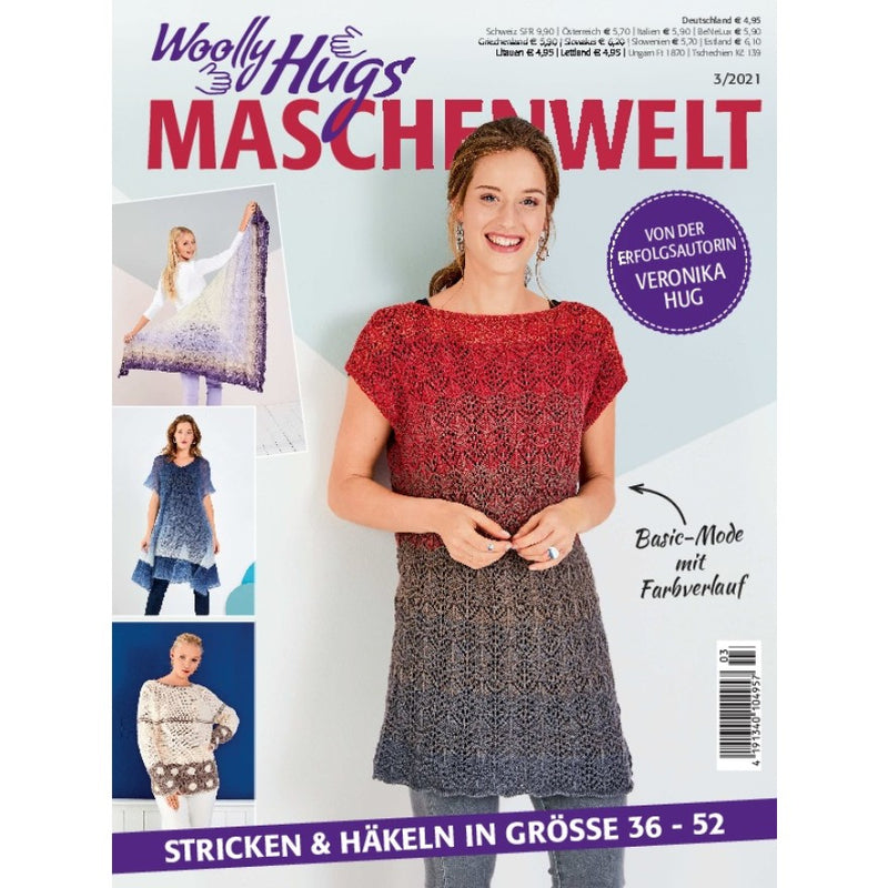 Pro Lana Strickheft - Woolly Hugs Maschenwelt 3/2021