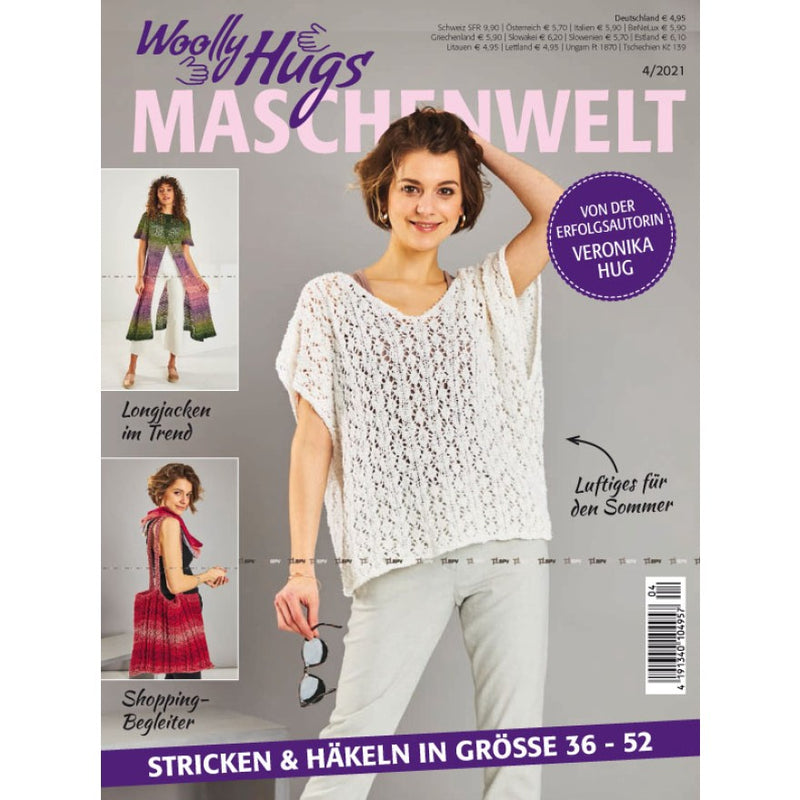 Pro Lana Strickheft - Woolly Hugs Maschenwelt 4/2021