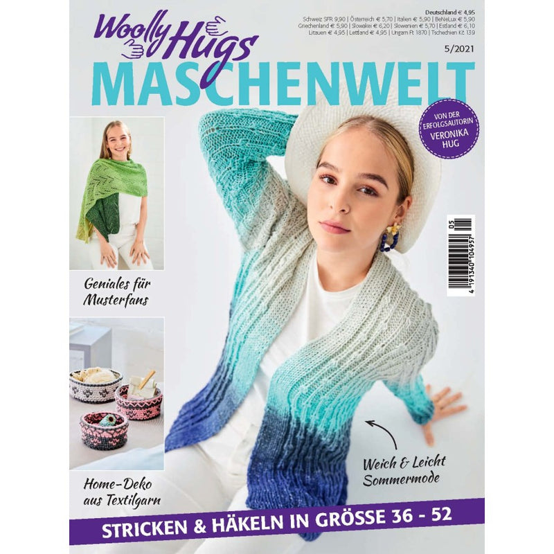 Pro Lana Strickheft - Woolly Hugs Maschenwelt 5/2021