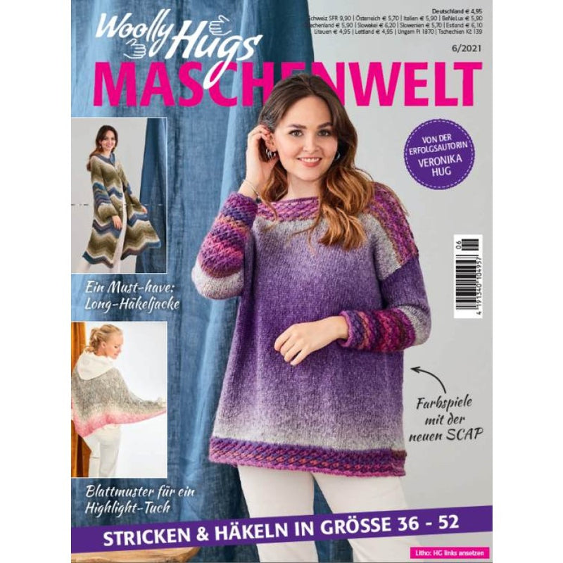 Pro Lana Strickheft - Woolly Hugs Maschenwelt 6/2021