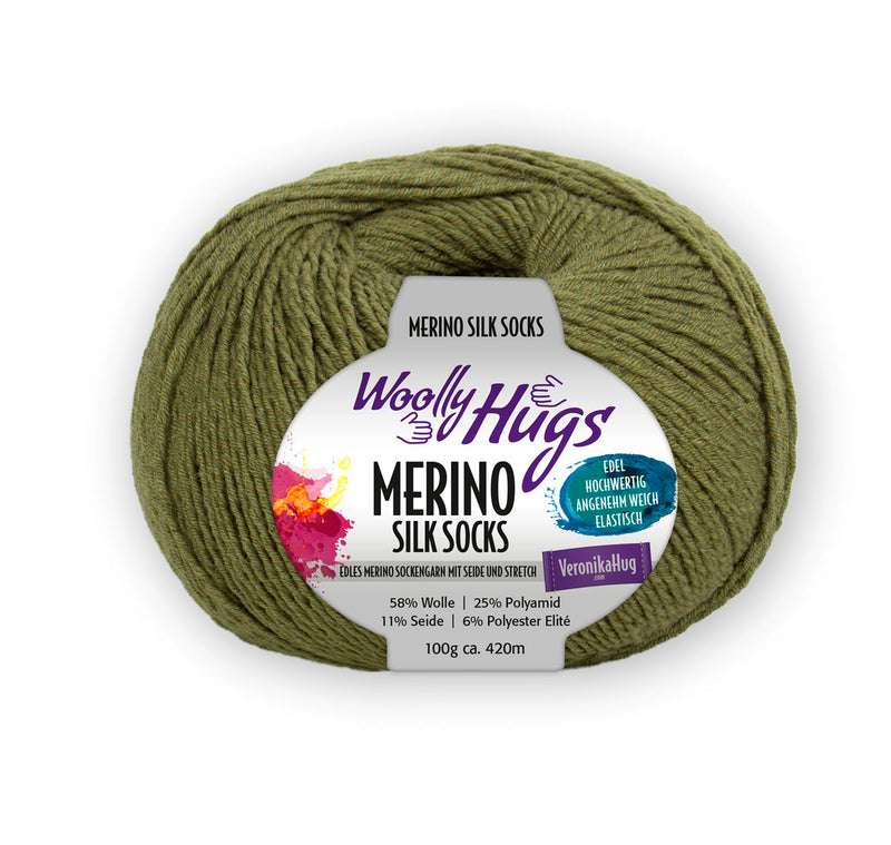 Woolly Hugs Merino Silk Socks